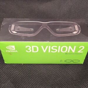NVIDIA 3D Vision 2 Glasses - Black and Green